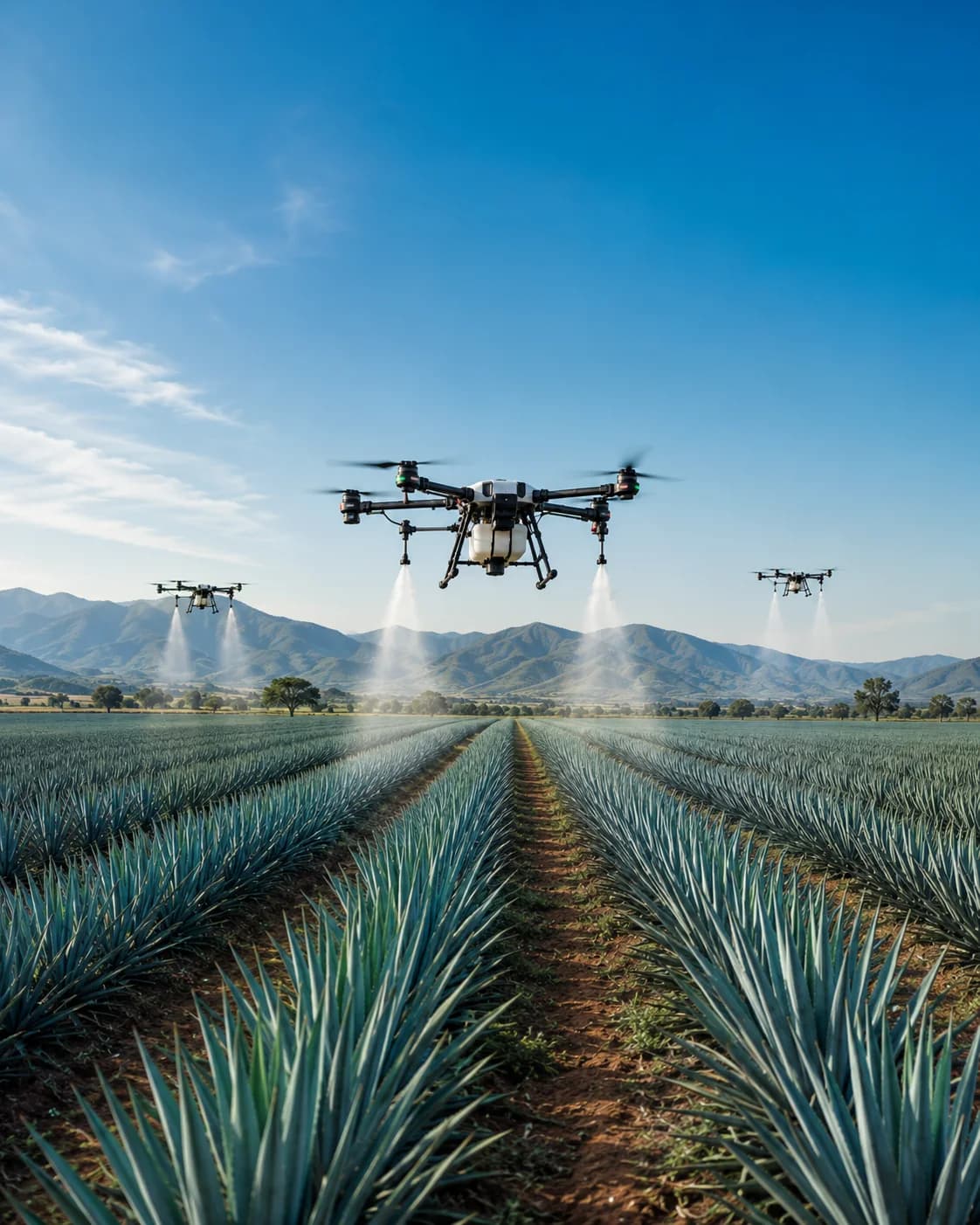 Fumigación con drones